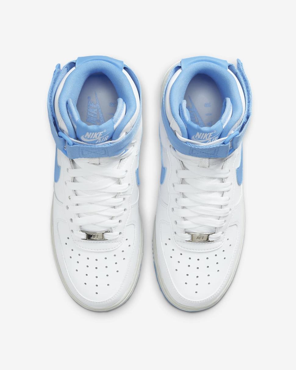 Nike Air Force 1 High Original White/Sail/University Blue | Womens Nike Lifestyle
