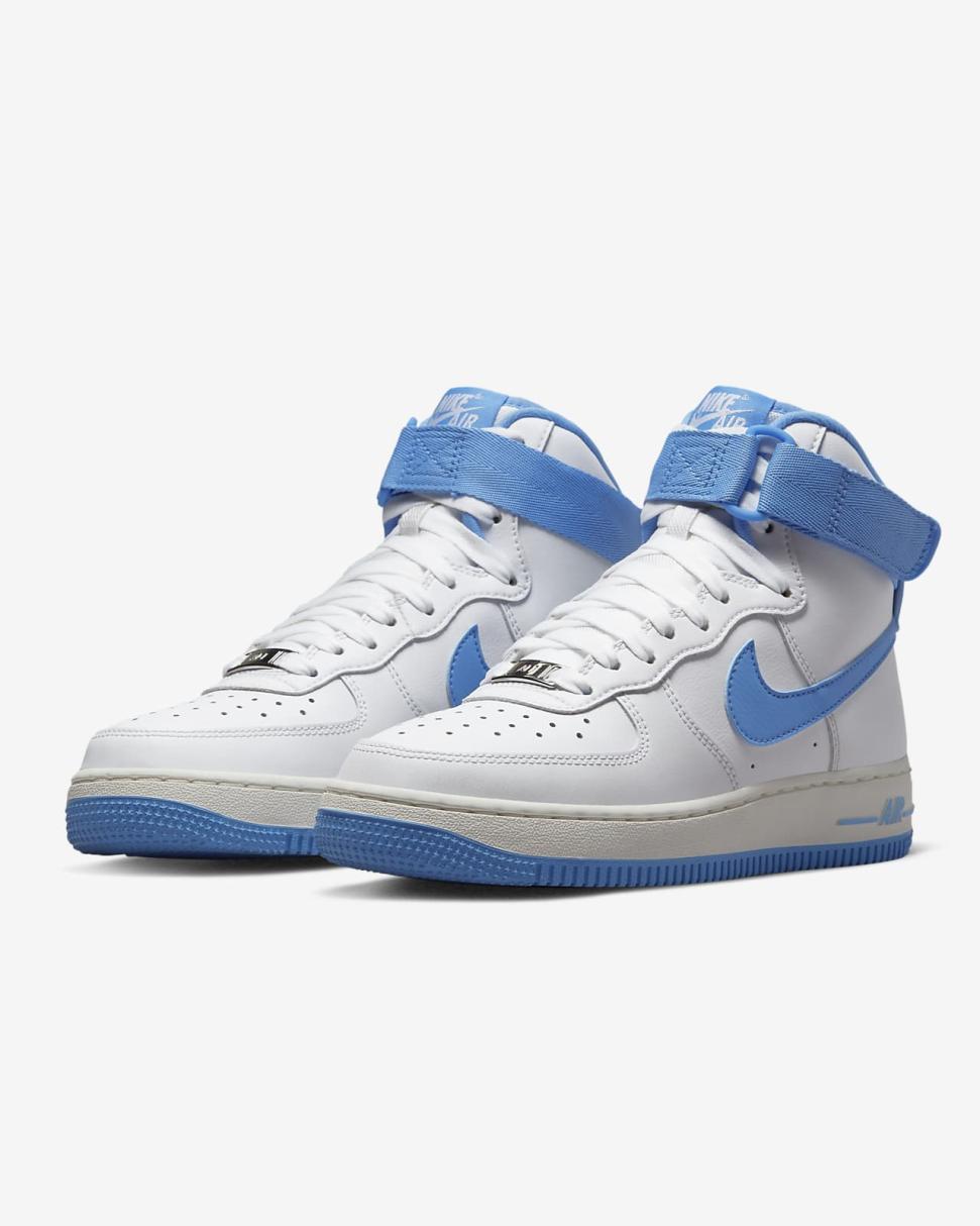 Nike Air Force 1 High Original White/Sail/University Blue | Womens Nike Lifestyle
