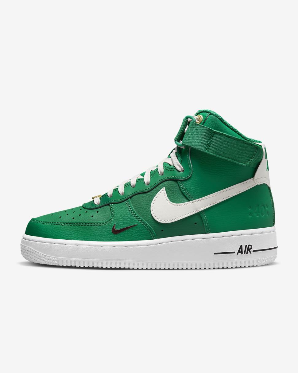 Nike Air Force 1 High SE Malachite/Sail/Metallic Gold/Brown Basalt | Womens Nike Lifestyle