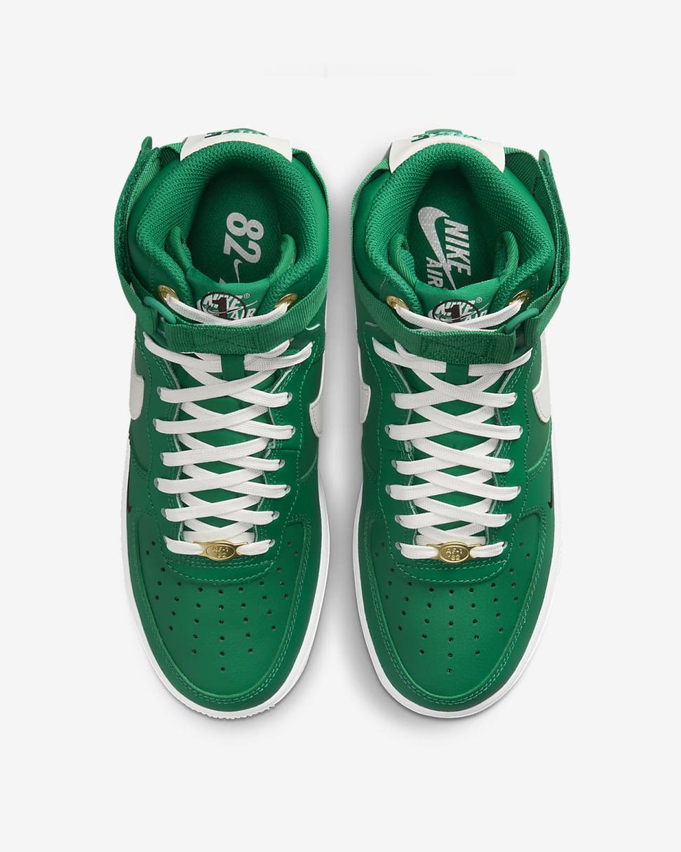 Nike Air Force 1 High SE Malachite/Sail/Metallic Gold/Brown Basalt | Womens Nike Lifestyle