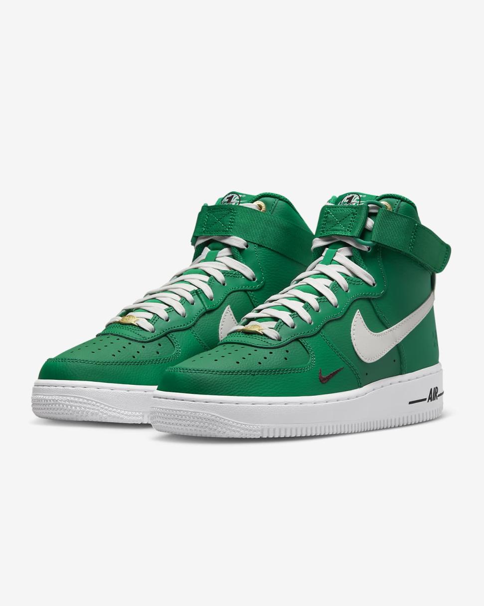 Nike Air Force 1 High SE Malachite/Sail/Metallic Gold/Brown Basalt | Womens Nike Lifestyle