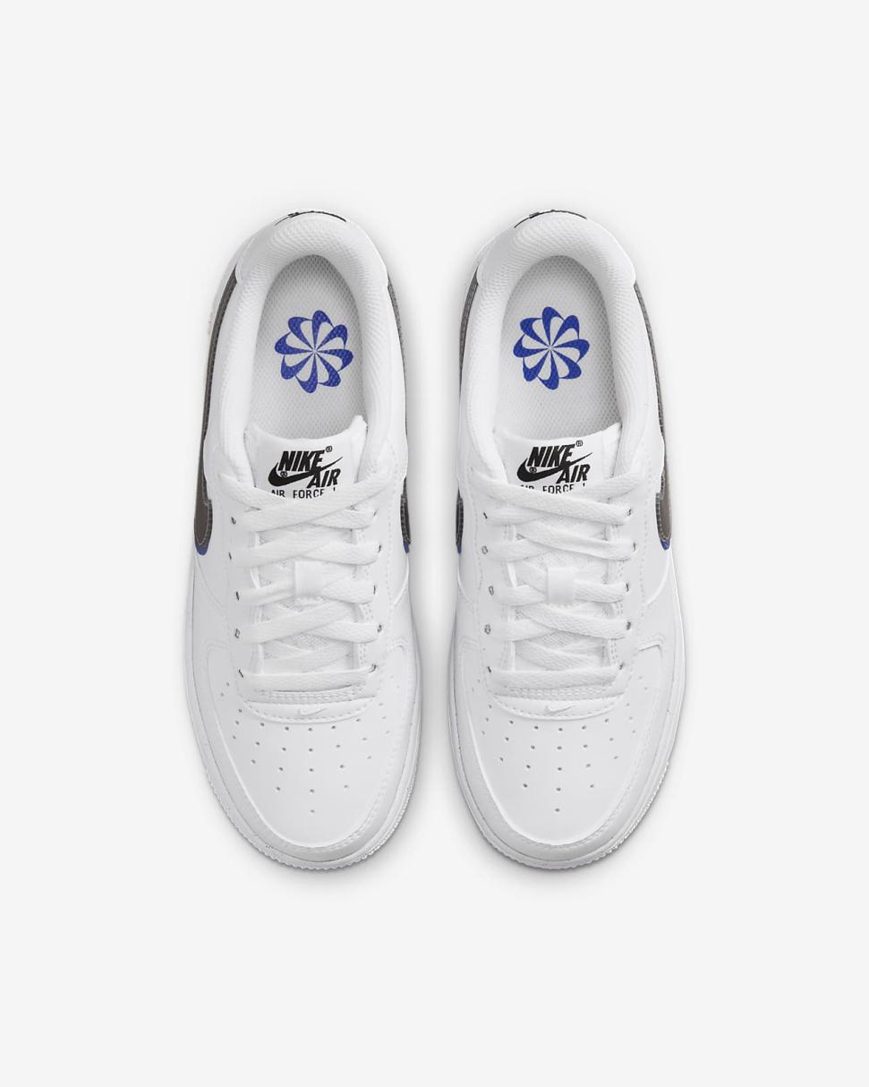 Nike Air Force 1 Impact Next Nature White/Hyper Royal/Summit White/Black | Kids Nike Air Force 1
