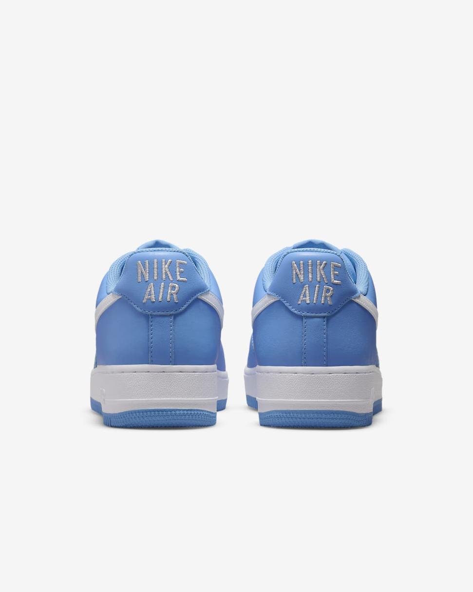 Nike Air Force 1 Low Retro University Blue/Metallic Gold/White | Mens Nike Lifestyle