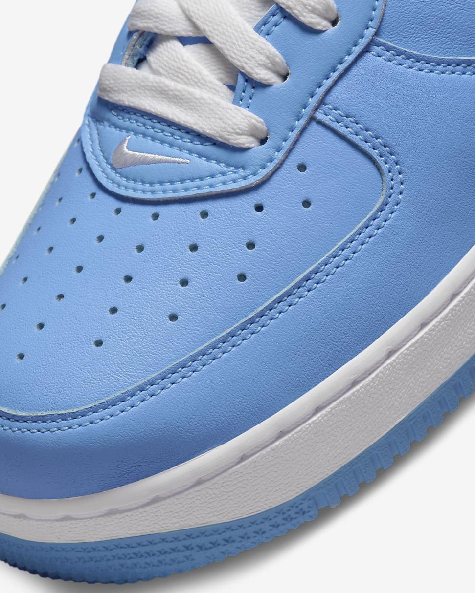 Nike Air Force 1 Low Retro University Blue/Metallic Gold/White | Mens Nike Lifestyle