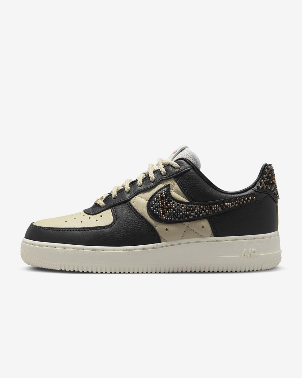 Nike Air Force 1 Low X Premium Goods Black/Sand/Sail/Multi-Color | Womens Nike Lifestyle