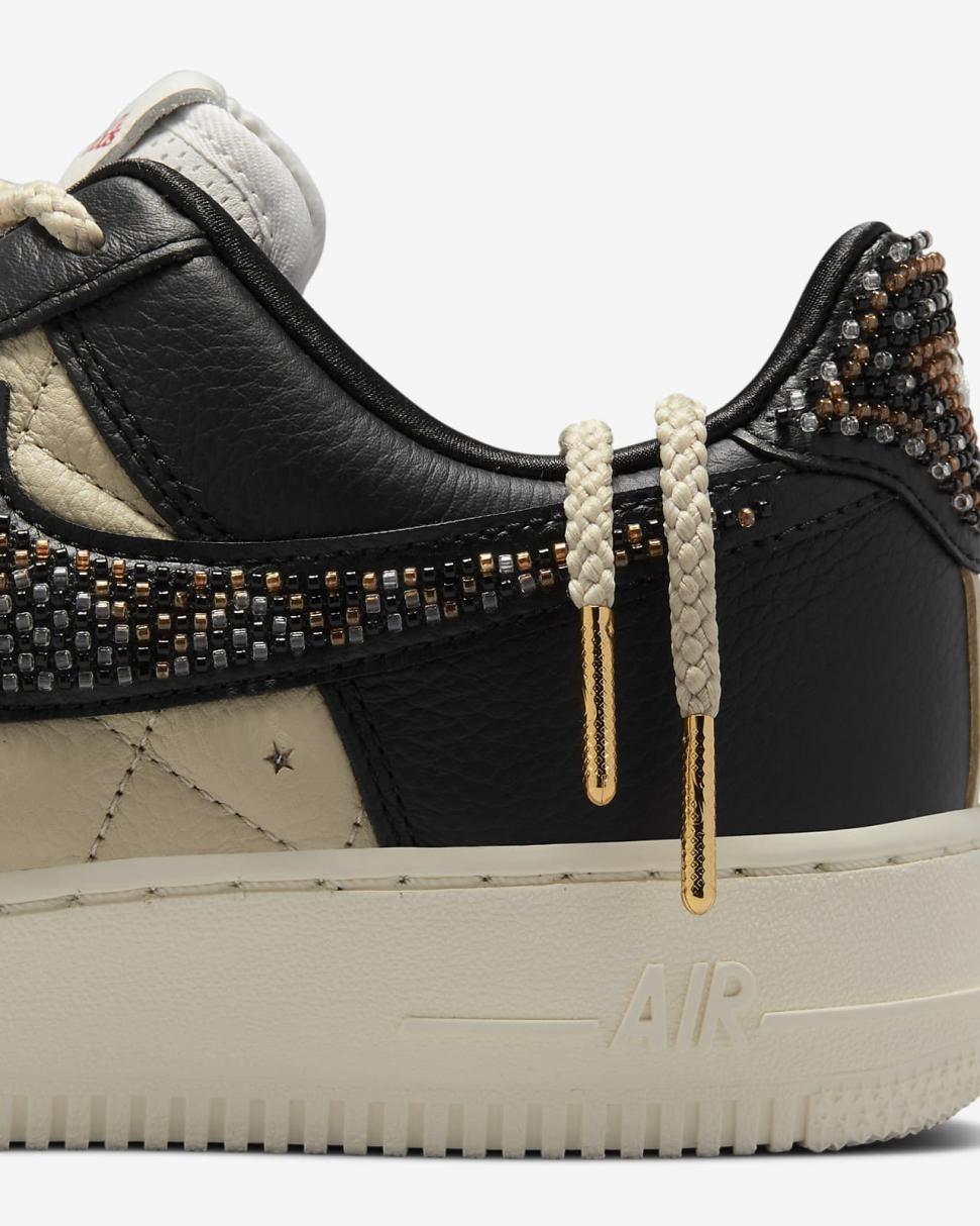 Nike Air Force 1 Low X Premium Goods Black/Sand/Sail/Multi-Color | Womens Nike Lifestyle