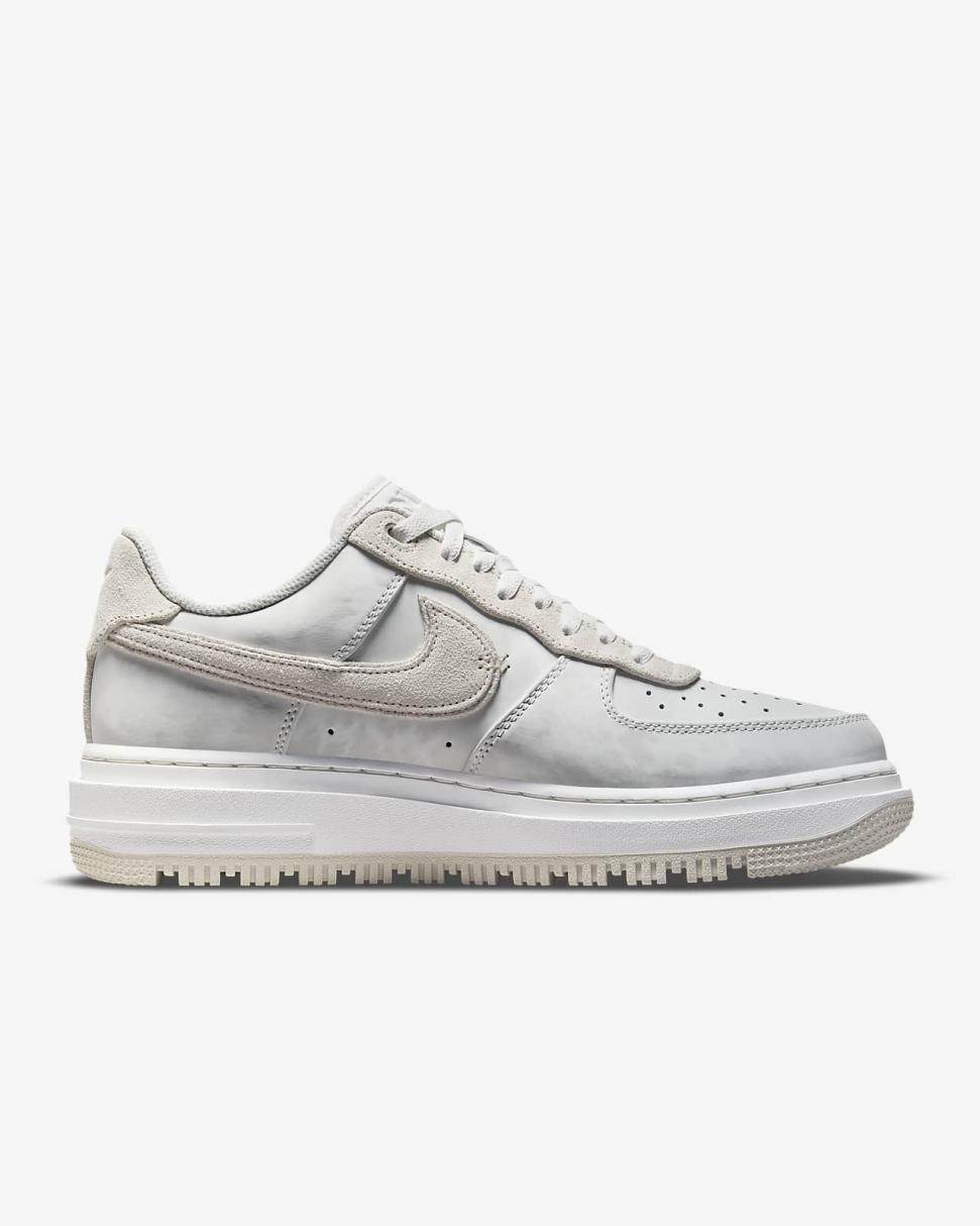 Nike Air Force 1 Luxe Summit White/Light Bone/Summit White | Mens Nike Lifestyle