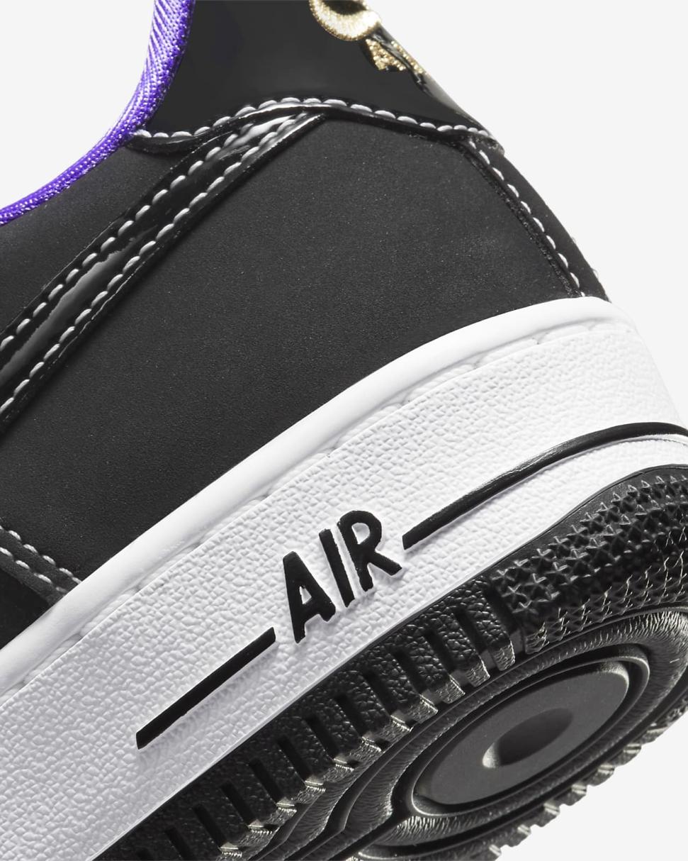 Nike Air Force 1 LV8 Black/Iron Grey/White/Black | Kids Nike Air Force 1