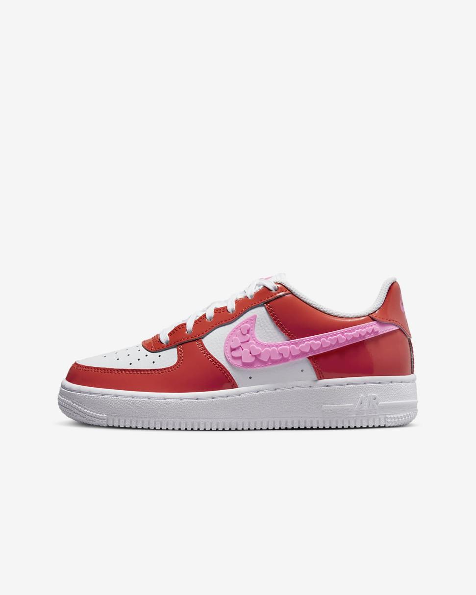 Nike Air Force 1 LV8 Picante Red/White/Pink Spell | Kids Nike Air Force 1