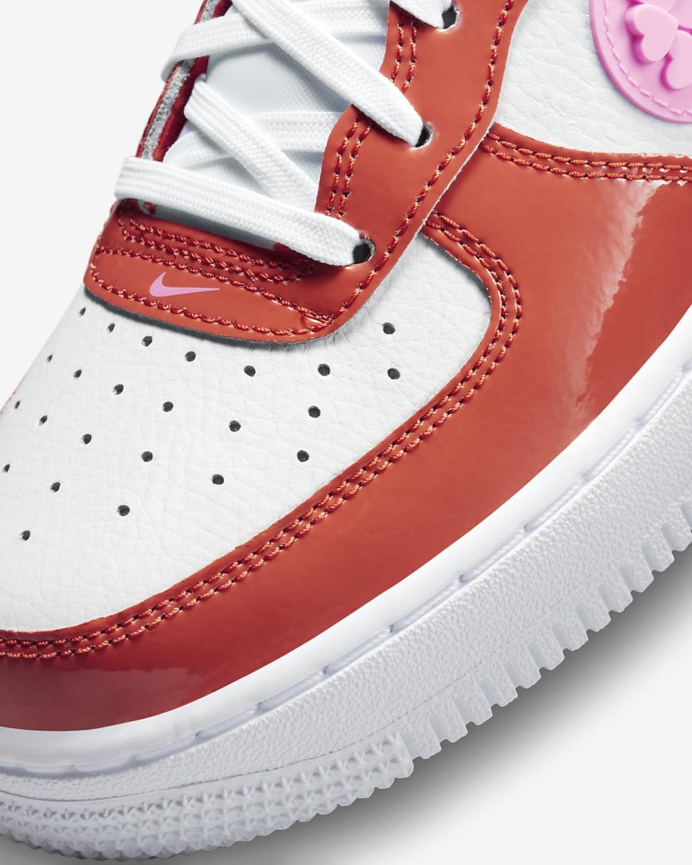 Nike Air Force 1 LV8 Picante Red/White/Pink Spell | Kids Nike Air Force 1