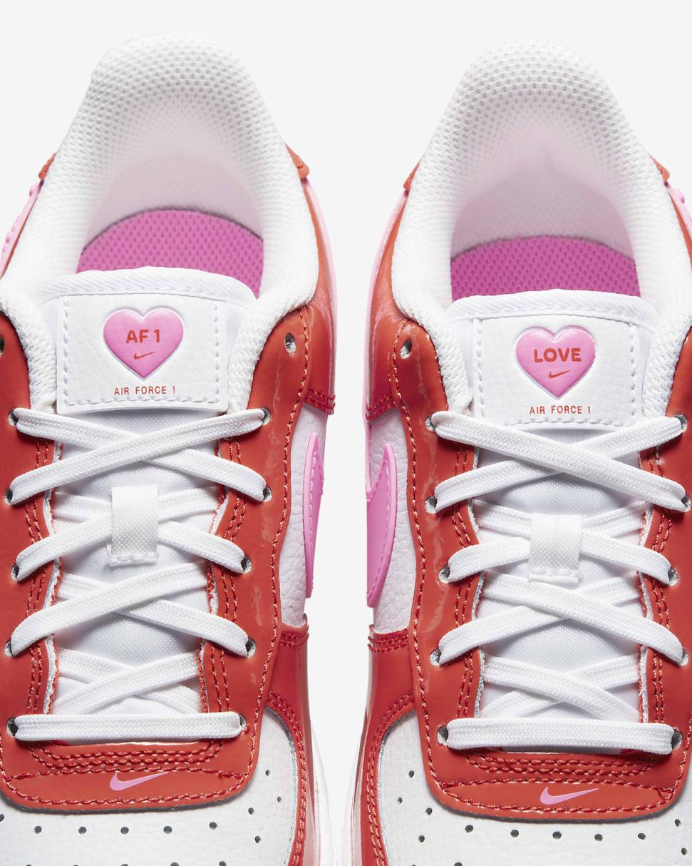 Nike Air Force 1 LV8 Picante Red/White/Pink Spell | Kids Nike Air Force 1