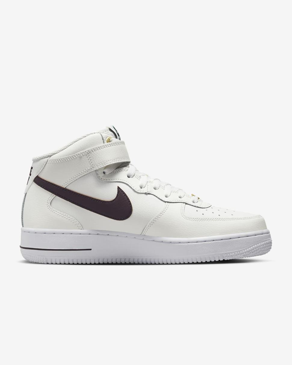 Nike Air Force 1 Mid '07 LV8 Sail/Malachite/White/Brown Basalt | Mens Nike Lifestyle