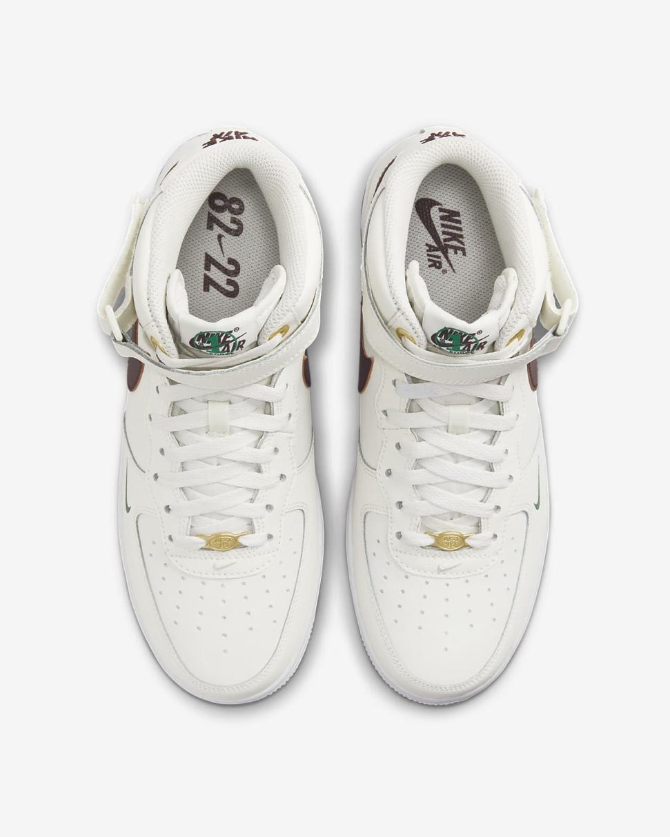 Nike Air Force 1 Mid '07 LV8 Sail/Malachite/White/Brown Basalt | Mens Nike Lifestyle