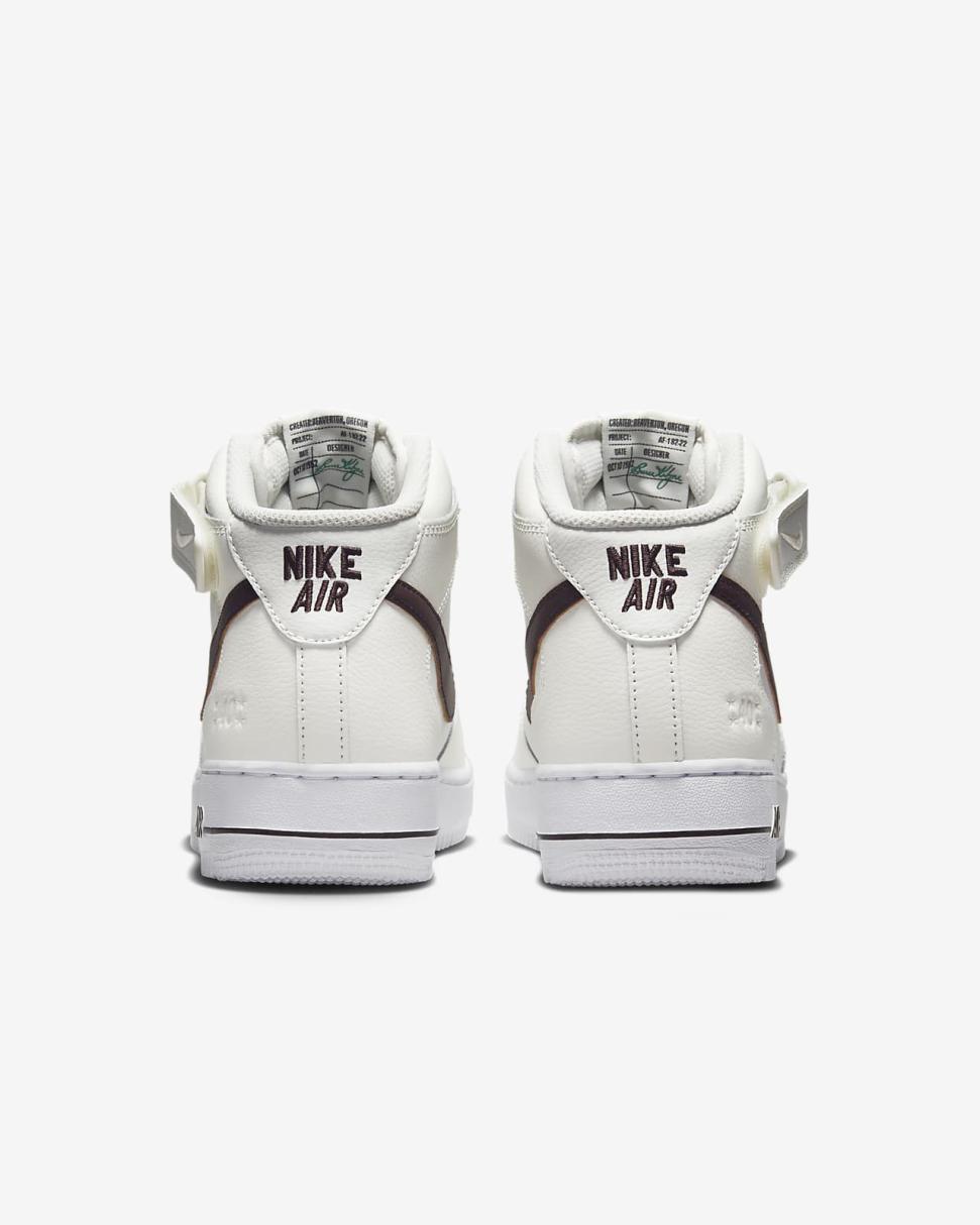 Nike Air Force 1 Mid '07 LV8 Sail/Malachite/White/Brown Basalt | Mens Nike Lifestyle