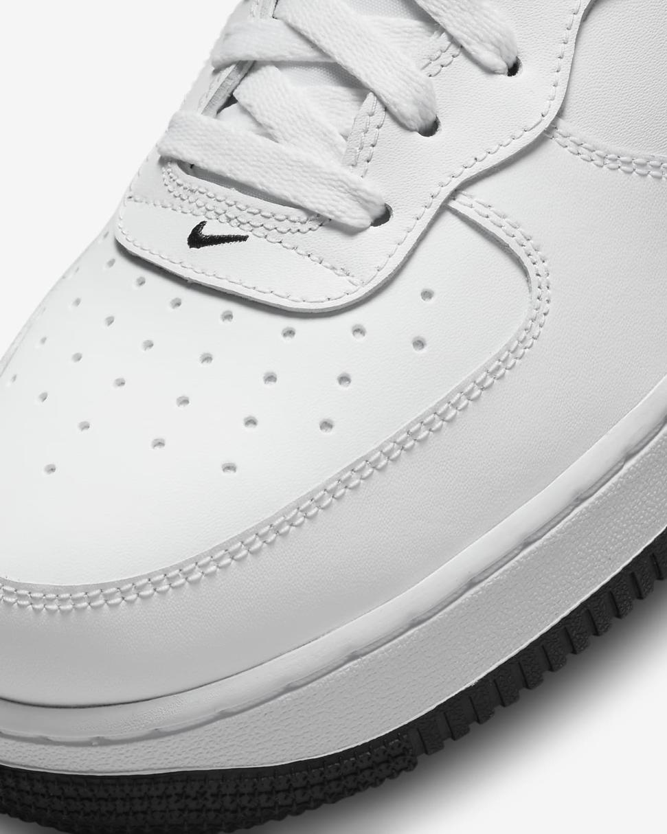 Nike Air Force 1 Mid '07 White/White/Black | Mens Nike Lifestyle