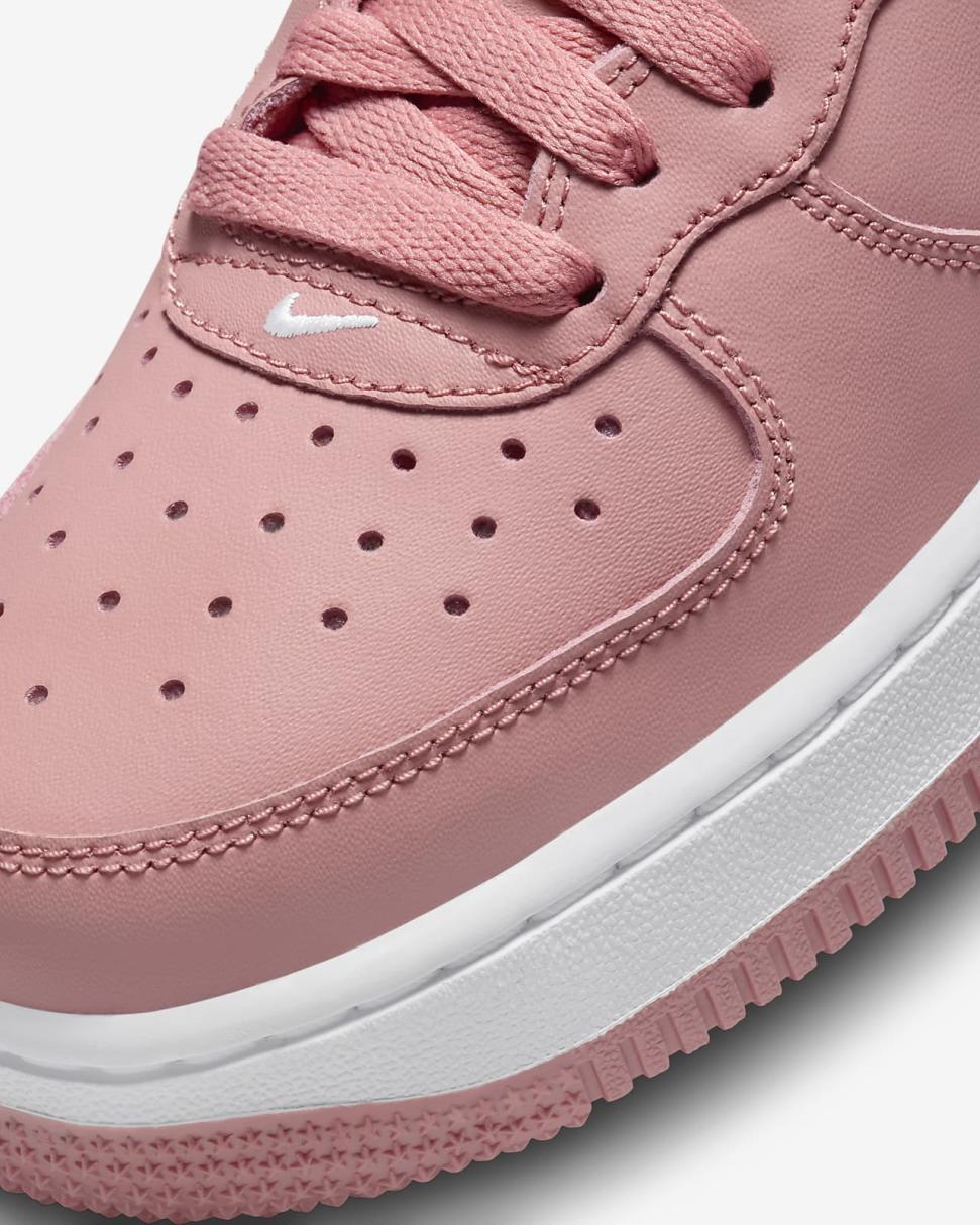 Nike Air Force 1 Mid LE Red Stardust/White | Kids Nike Tween Collection