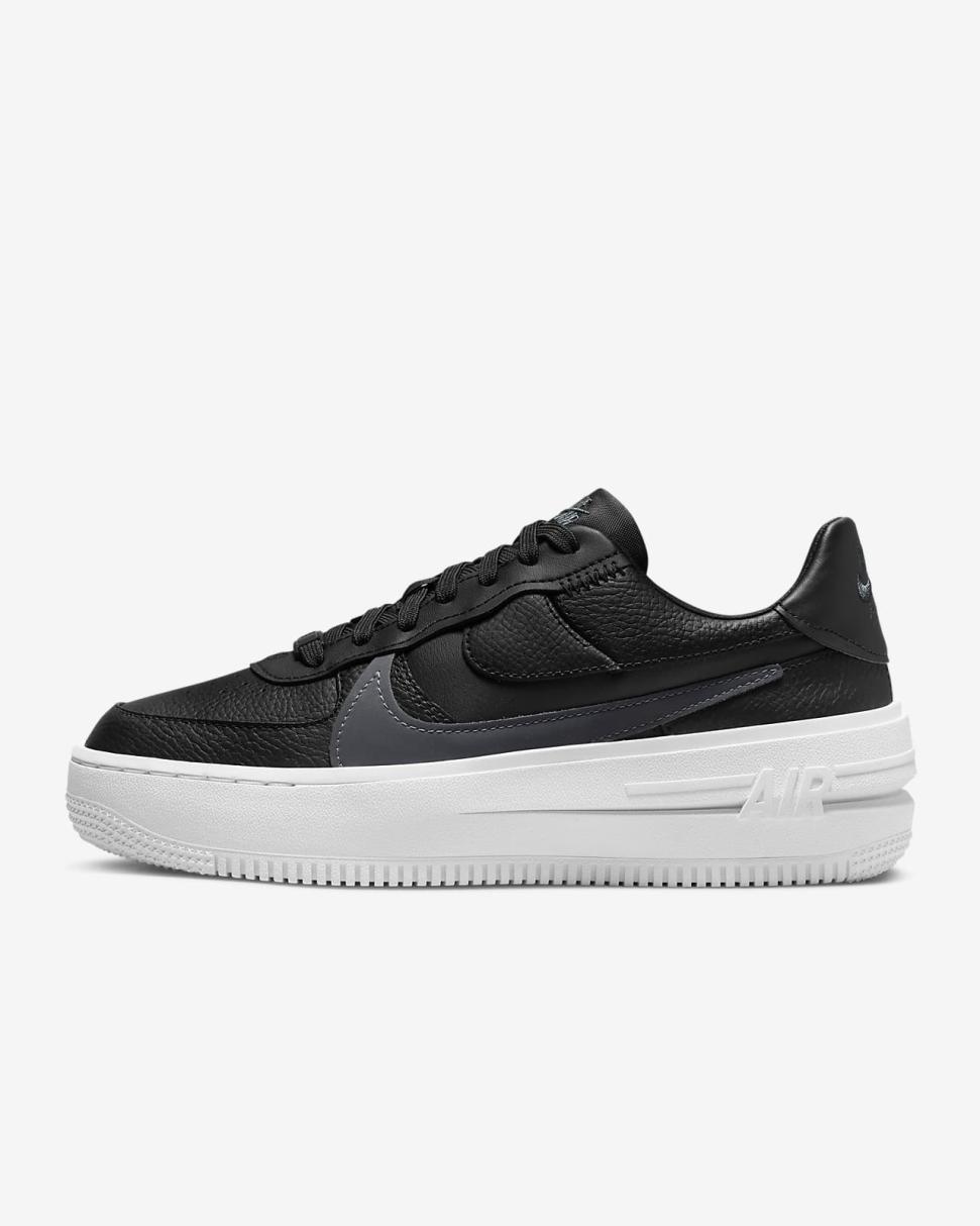 Nike Air Force 1 PLT.AF.ORM Black/White/Black/Anthracite | Womens Nike Lifestyle