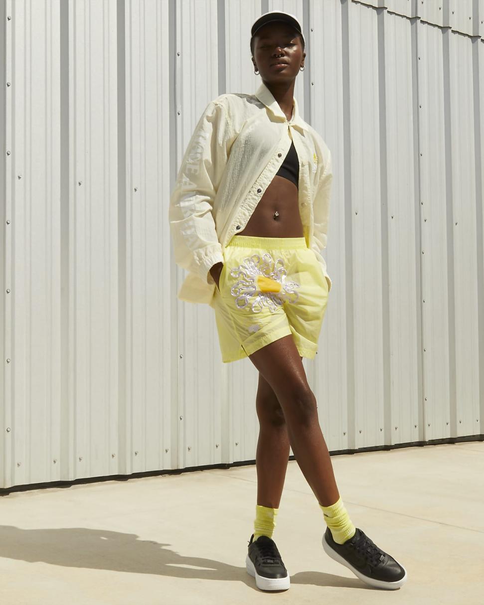 Nike Air Force 1 PLT.AF.ORM Black/White/Black/Anthracite | Womens Nike Lifestyle