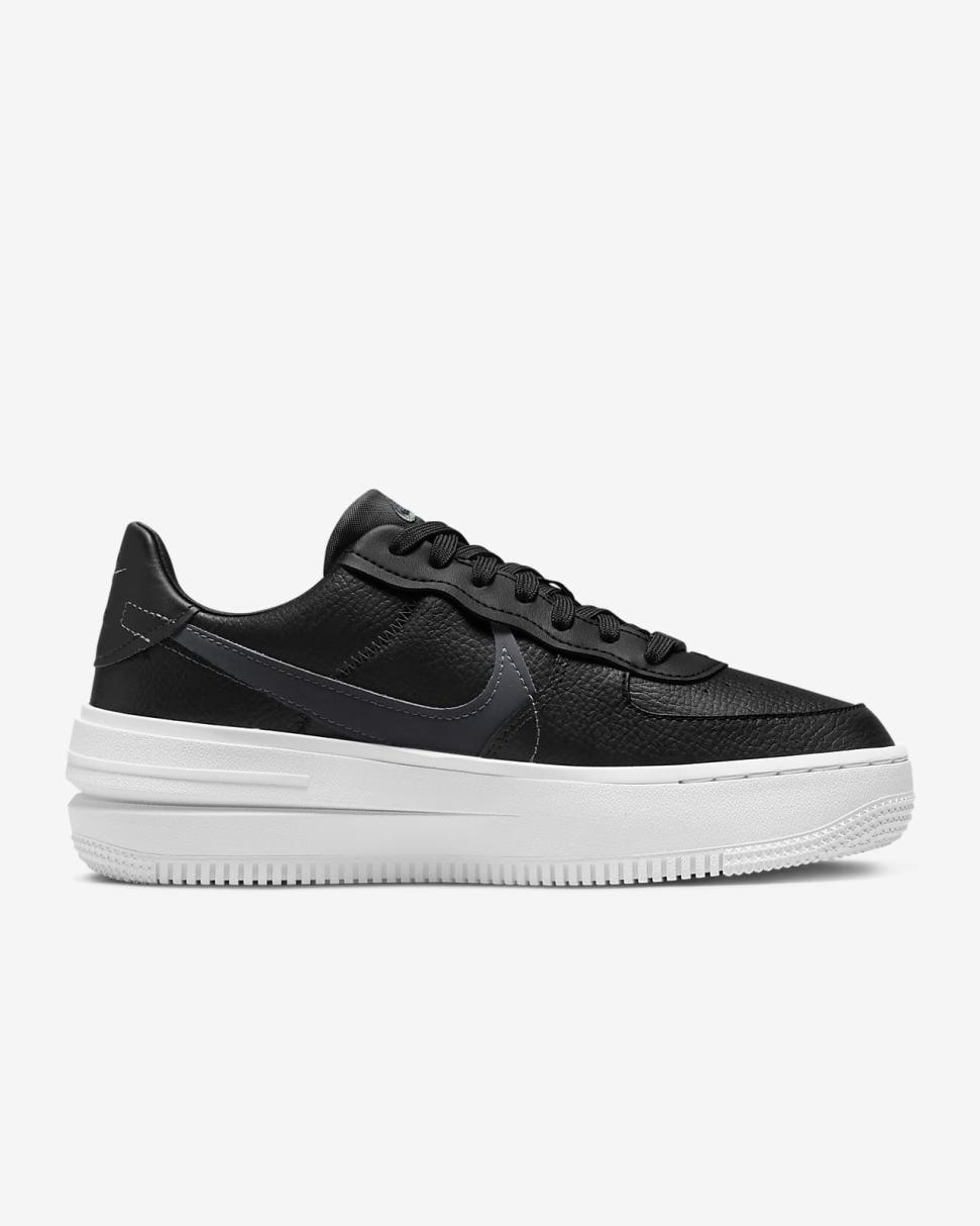 Nike Air Force 1 PLT.AF.ORM Black/White/Black/Anthracite | Womens Nike Lifestyle