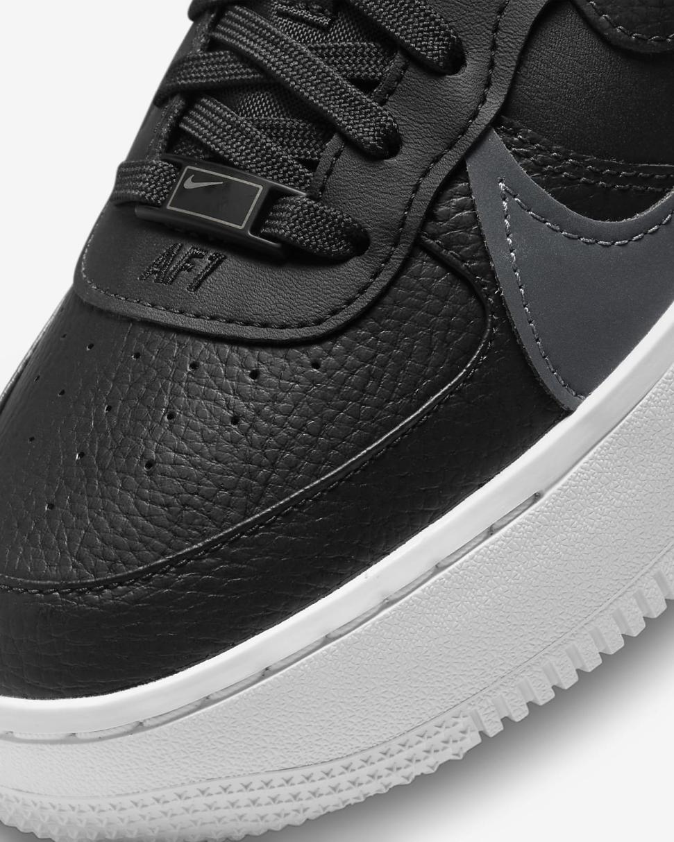 Nike Air Force 1 PLT.AF.ORM Black/White/Black/Anthracite | Womens Nike Lifestyle
