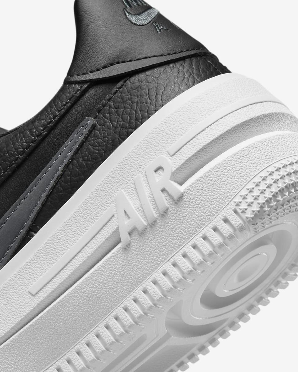 Nike Air Force 1 PLT.AF.ORM Black/White/Black/Anthracite | Womens Nike Lifestyle