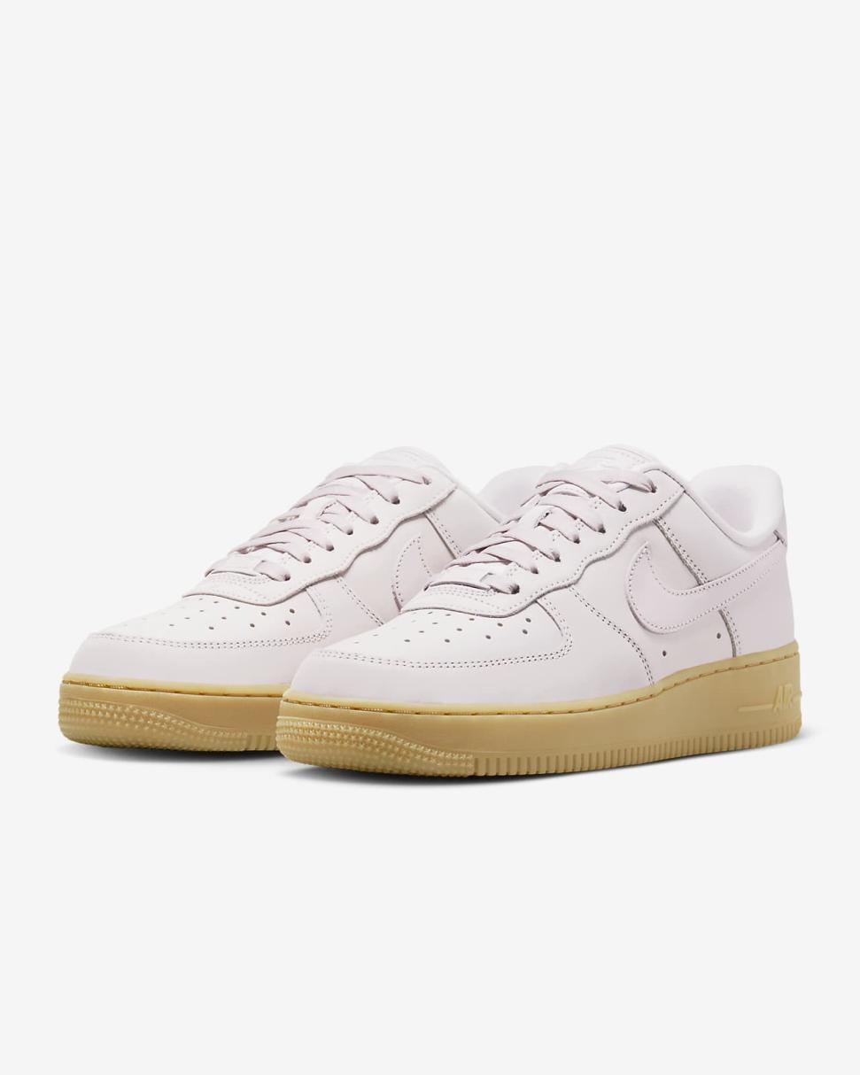 Nike Air Force 1 Premium Pearl Pink/Gum Light Brown/Pearl Pink | Womens Nike Lifestyle