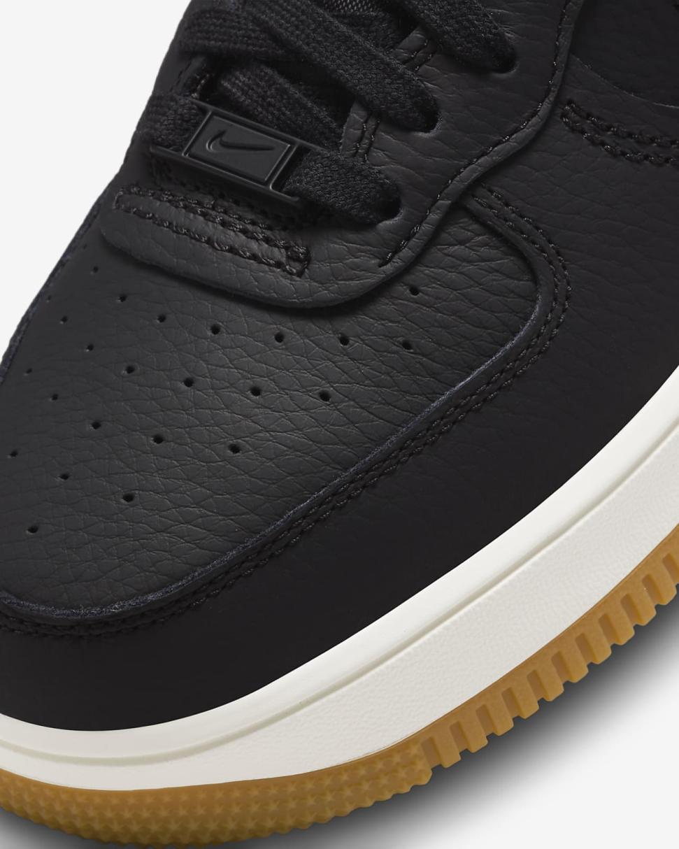Nike Air Force 1 Sculpt Black/Gum Medium Brown/Sail | Womens Nike Lifestyle