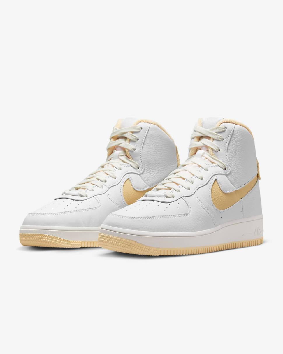 Nike Air Force 1 Sculpt White/Pale Vanilla/Sail/Pale Vanilla | Womens Nike Lifestyle