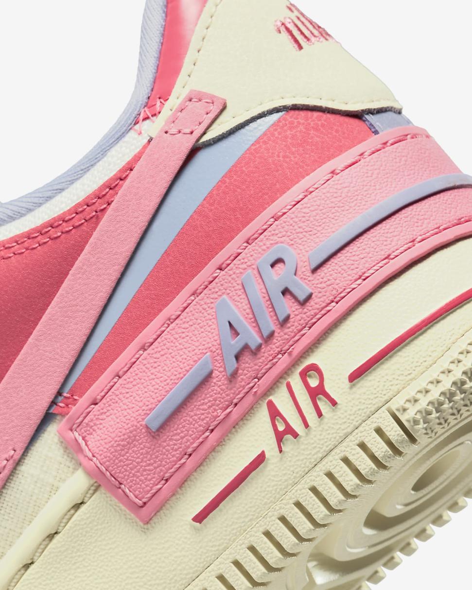 Nike Air Force 1 Shadow Sail/Sea Coral/Indigo Haze/Coral Chalk | Womens Nike First Day Kicks