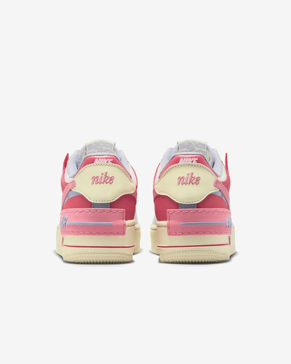 Nike Air Force 1 Shadow Sail/Sea Coral/Indigo Haze/Coral Chalk | Womens Nike First Day Kicks