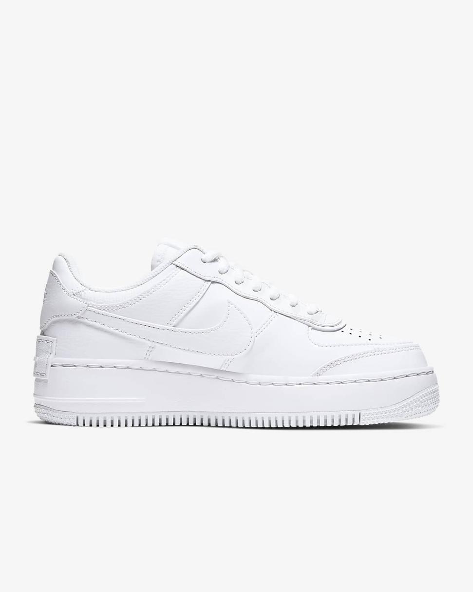 Nike Air Force 1 Shadow White/White/White | Womens Nike First Day Kicks