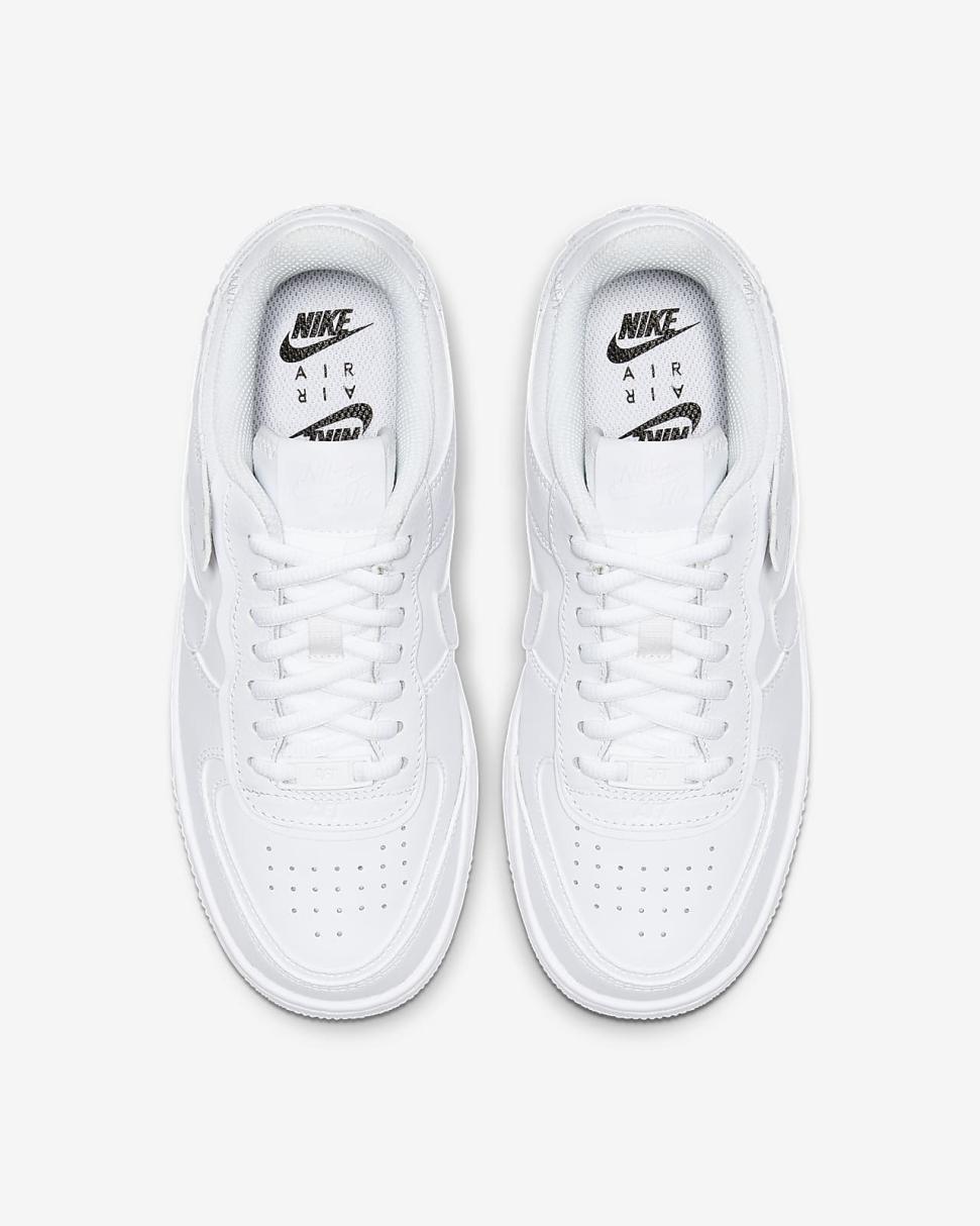 Nike Air Force 1 Shadow White/White/White | Womens Nike First Day Kicks