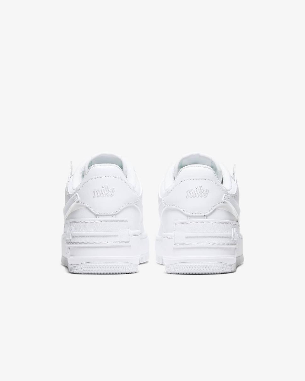 Nike Air Force 1 Shadow White/White/White | Womens Nike First Day Kicks