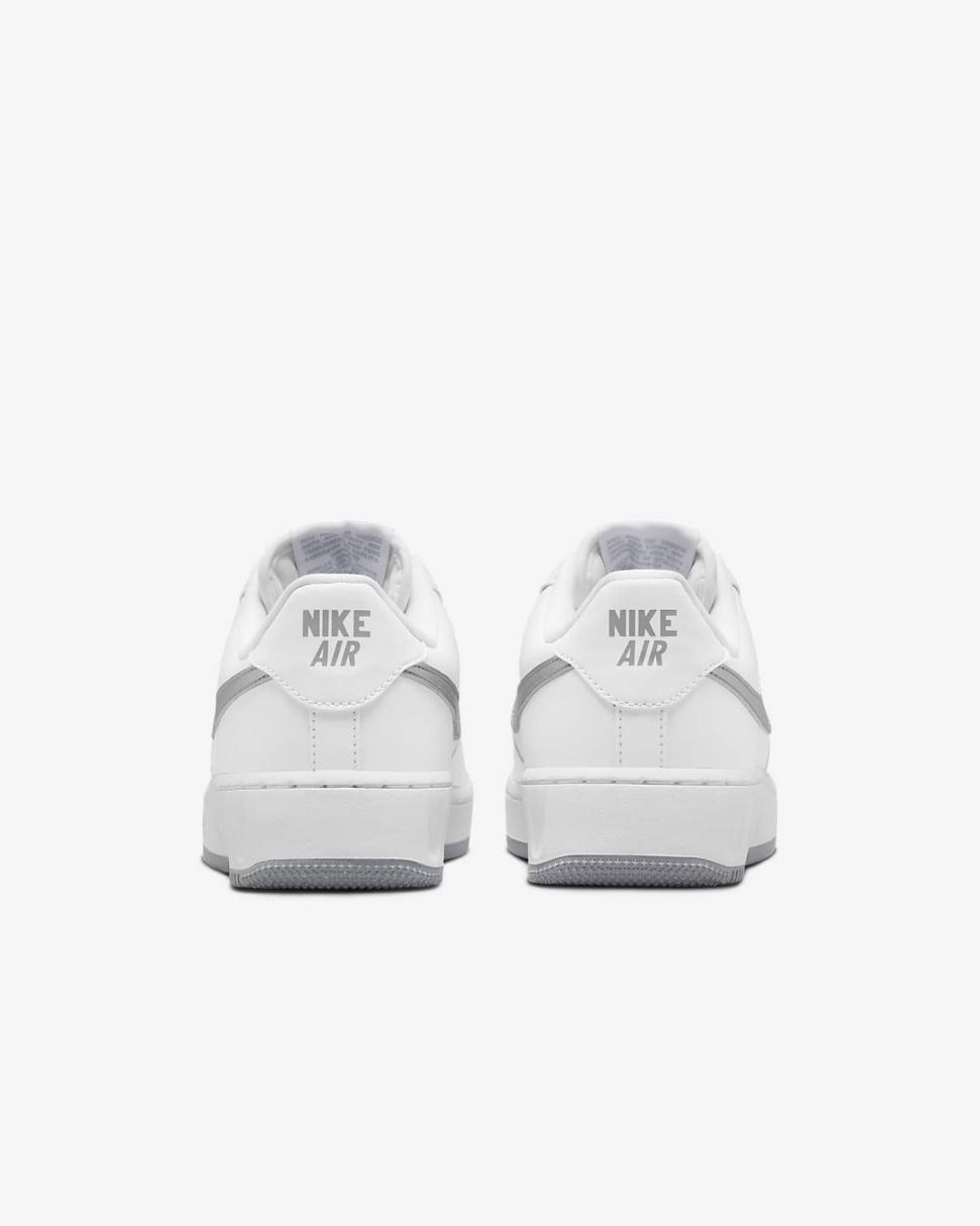 Nike Air Force 1 Unity White/Pure Platinum/Metallic Silver/Wolf Grey | Kids Nike Air Force 1