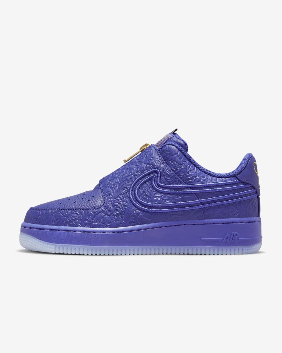 Nike Air Force 1 X Serena Williams Design Crew Lapis/Metallic Gold/Lapis | Womens Nike Lifestyle