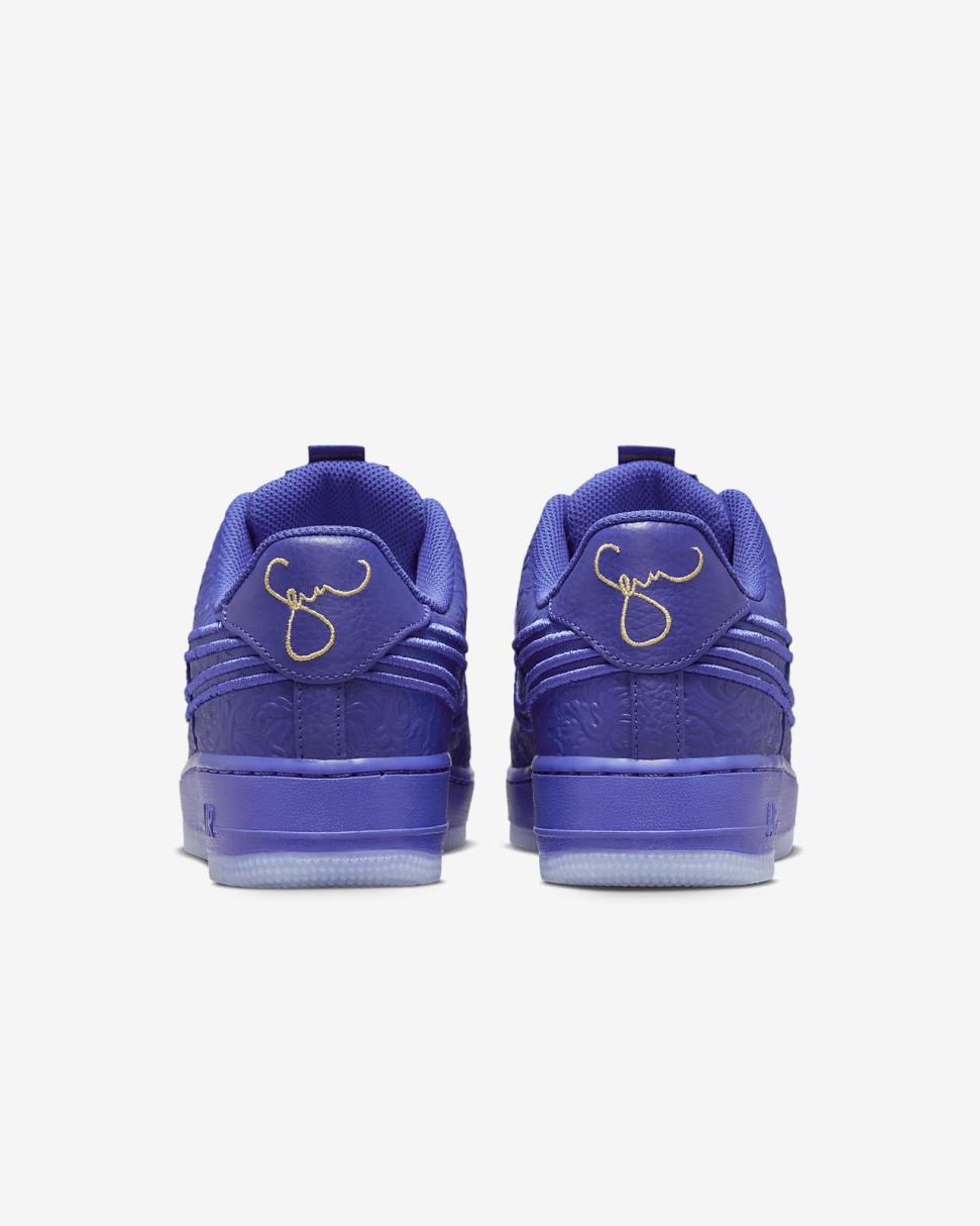 Nike Air Force 1 X Serena Williams Design Crew Lapis/Metallic Gold/Lapis | Womens Nike Lifestyle