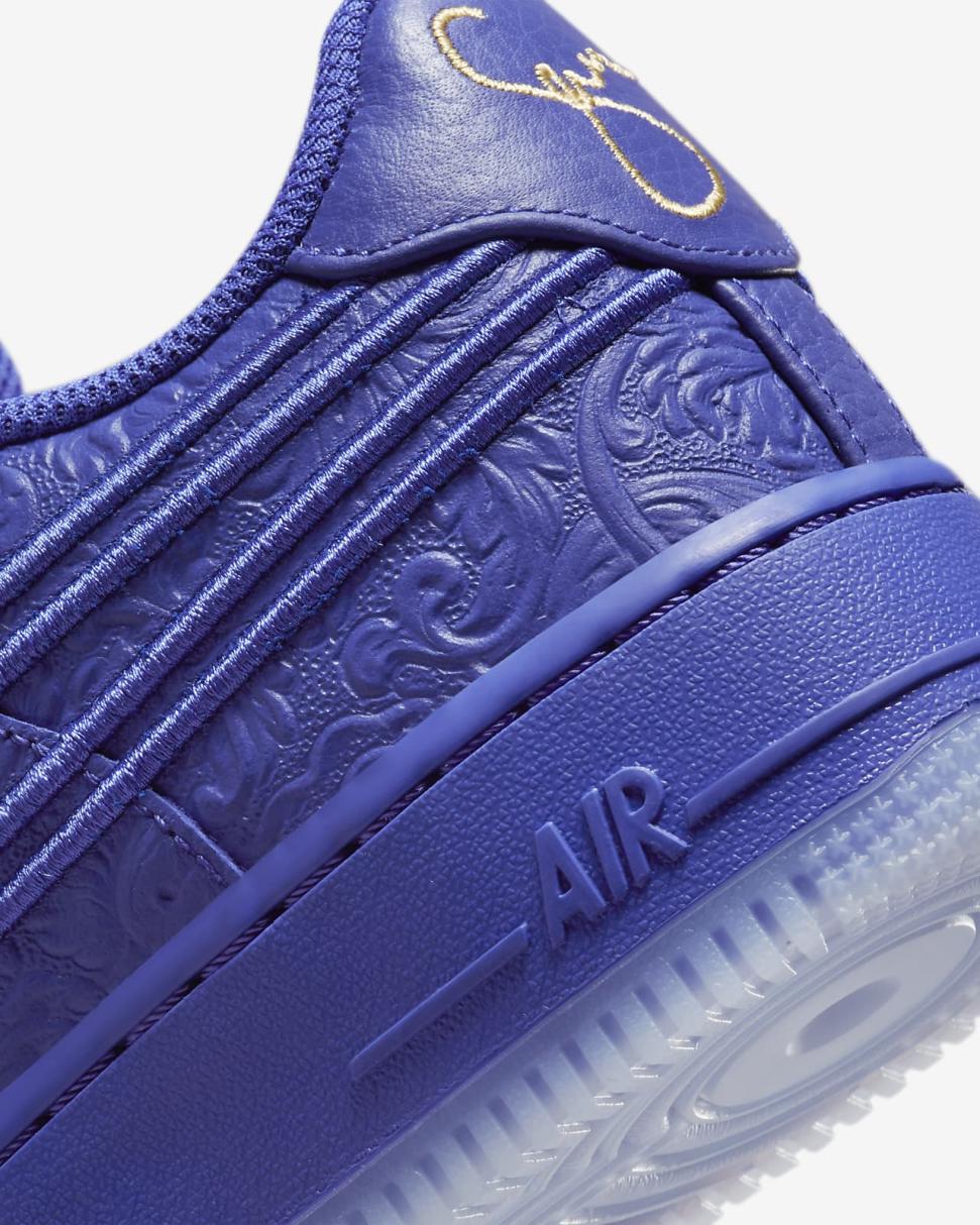 Nike Air Force 1 X Serena Williams Design Crew Lapis/Metallic Gold/Lapis | Womens Nike Lifestyle