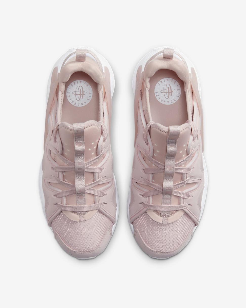 Nike Air Huarache Craft Pink Oxford/White | Womens Nike First Day Kicks