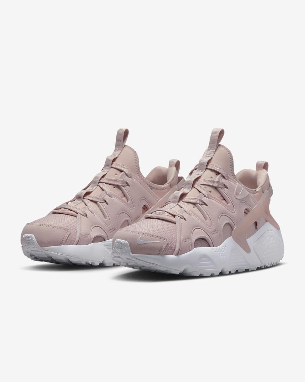 Nike Air Huarache Craft Pink Oxford/White | Womens Nike First Day Kicks