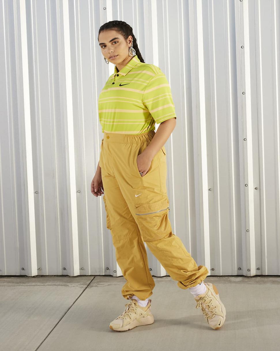 Nike Air Huarache Craft Sanddrift/Team Gold/Pink Oxford/Earth | Womens Nike First Day Kicks