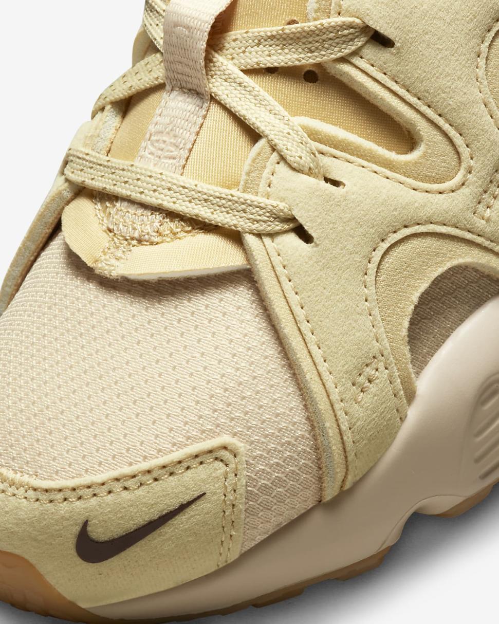 Nike Air Huarache Craft Sanddrift/Team Gold/Pink Oxford/Earth | Womens Nike First Day Kicks