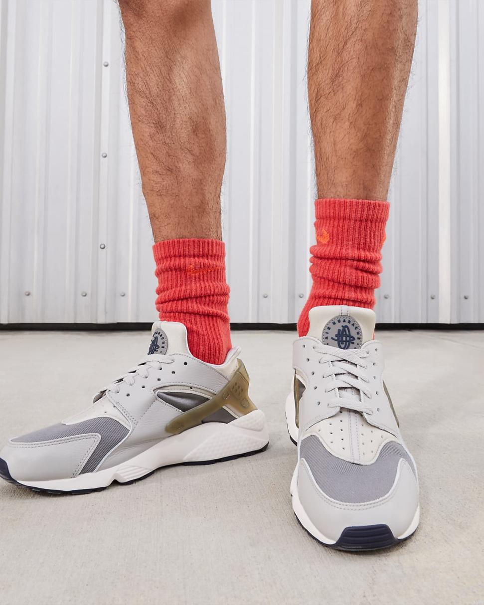 Nike Air Huarache Light Iron Ore/Flat Pewter/Photon Dust/Obsidian | Mens Nike First Day Kicks