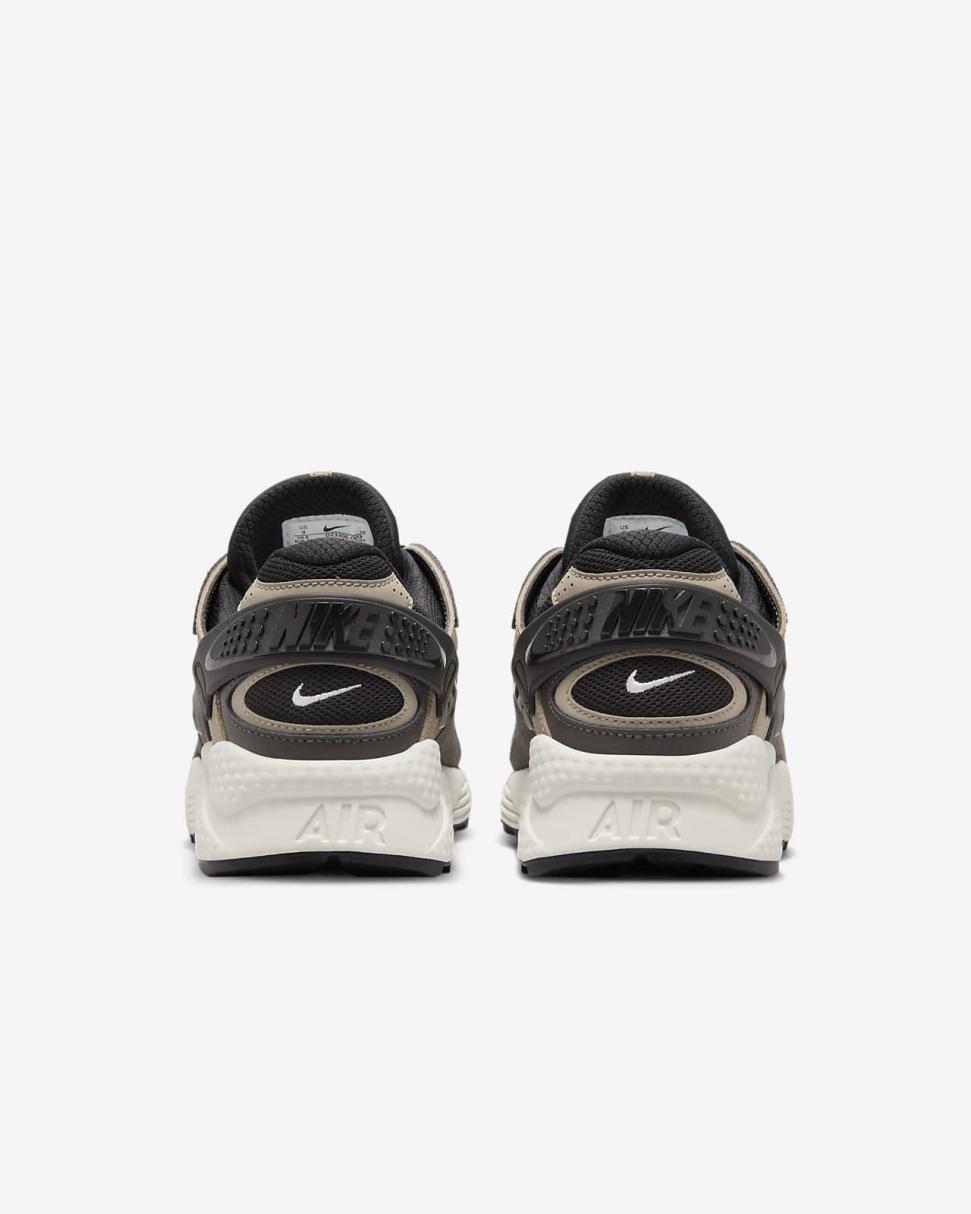 Nike Air Huarache Runner Black/Medium Ash/Khaki/White | Mens Nike Lifestyle