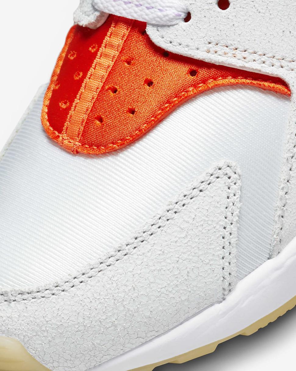 Nike Air Huarache White/University Blue/Lilac/Safety Orange | Mens Nike Lifestyle