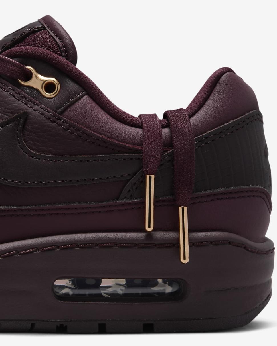 Nike Air Max 1 '87 Burgundy Crush/Brown Basalt/Burgundy Crush | Womens Nike Lifestyle