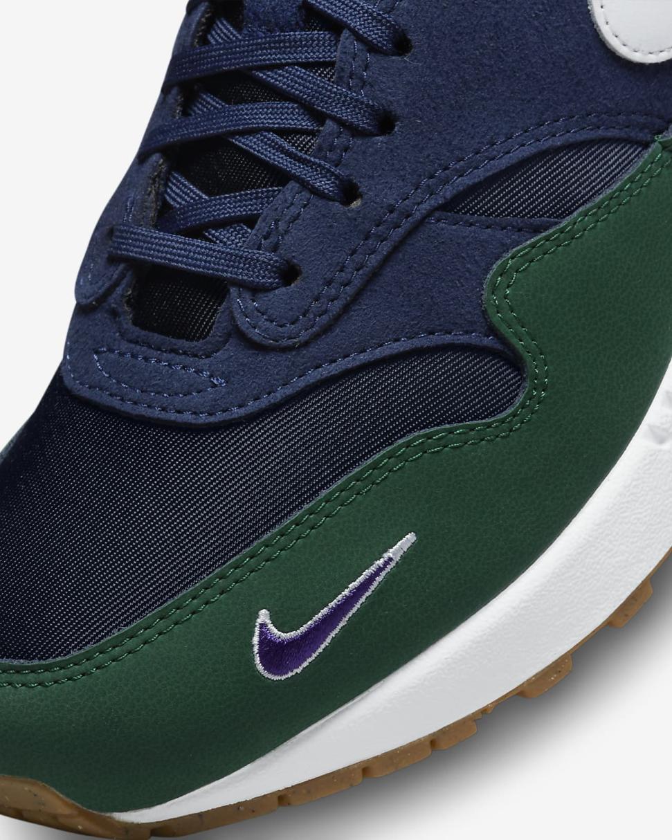 Nike Air Max 1 '87 Obsidian/Midnight Navy/Gorge Green/White | Womens Nike Lifestyle