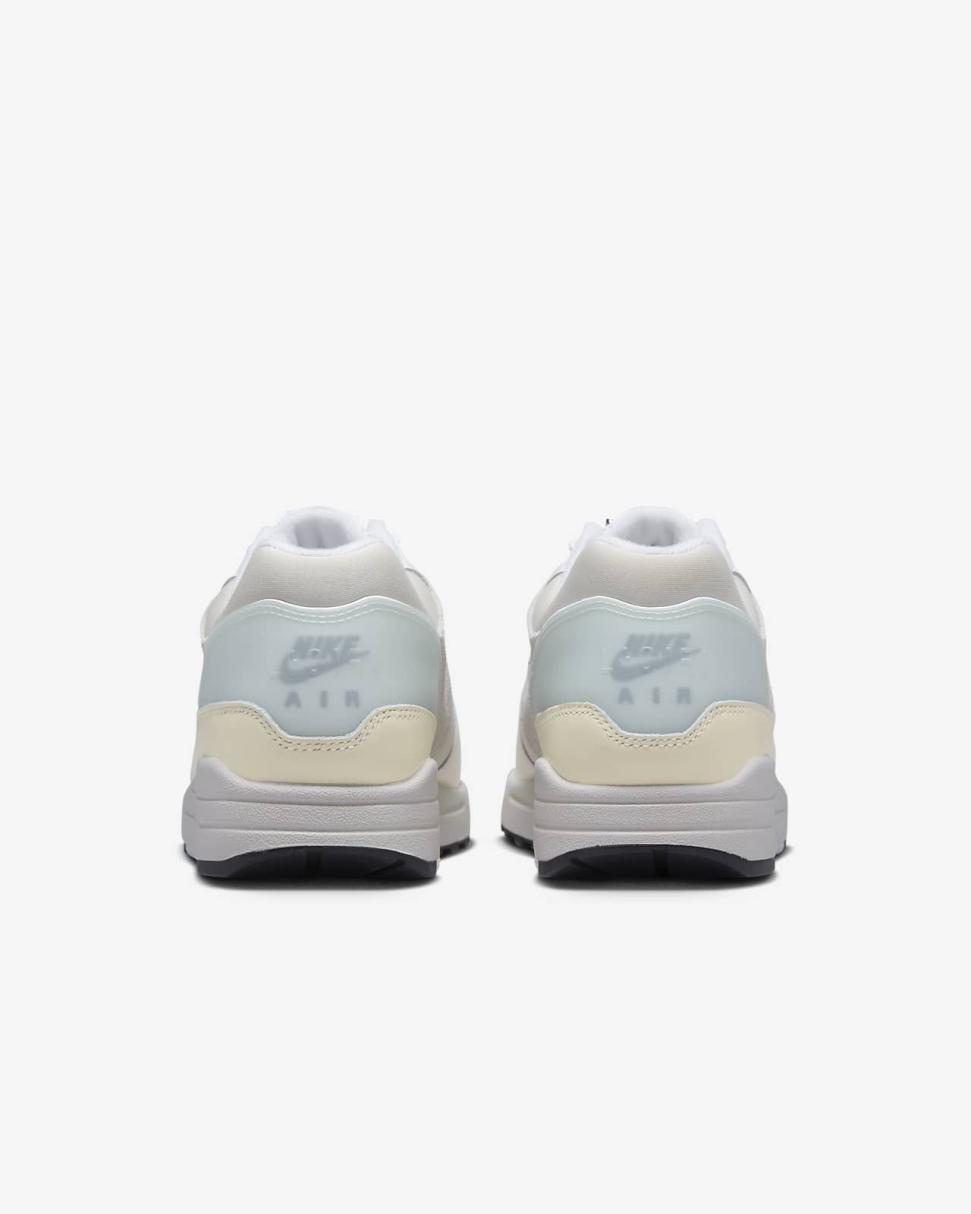 Nike Air Max 1 Premium Summit White/Sail/Coconut Milk/White | Mens Nike Lifestyle