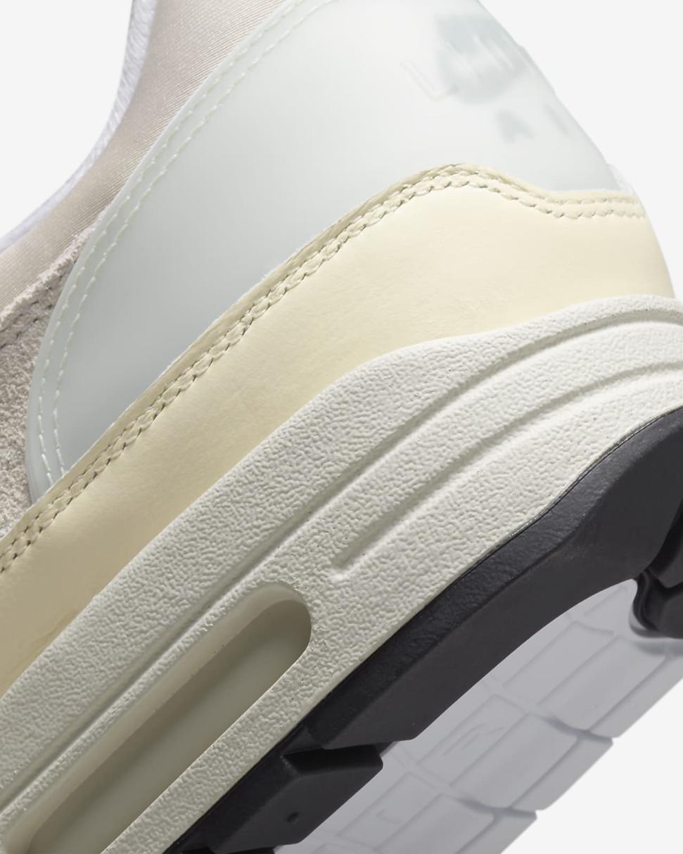 Nike Air Max 1 Premium Summit White/Sail/Coconut Milk/White | Mens Nike Lifestyle
