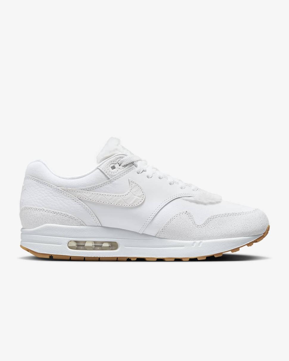 Nike Air Max 1 Premium White/University Red | Mens Nike Lifestyle