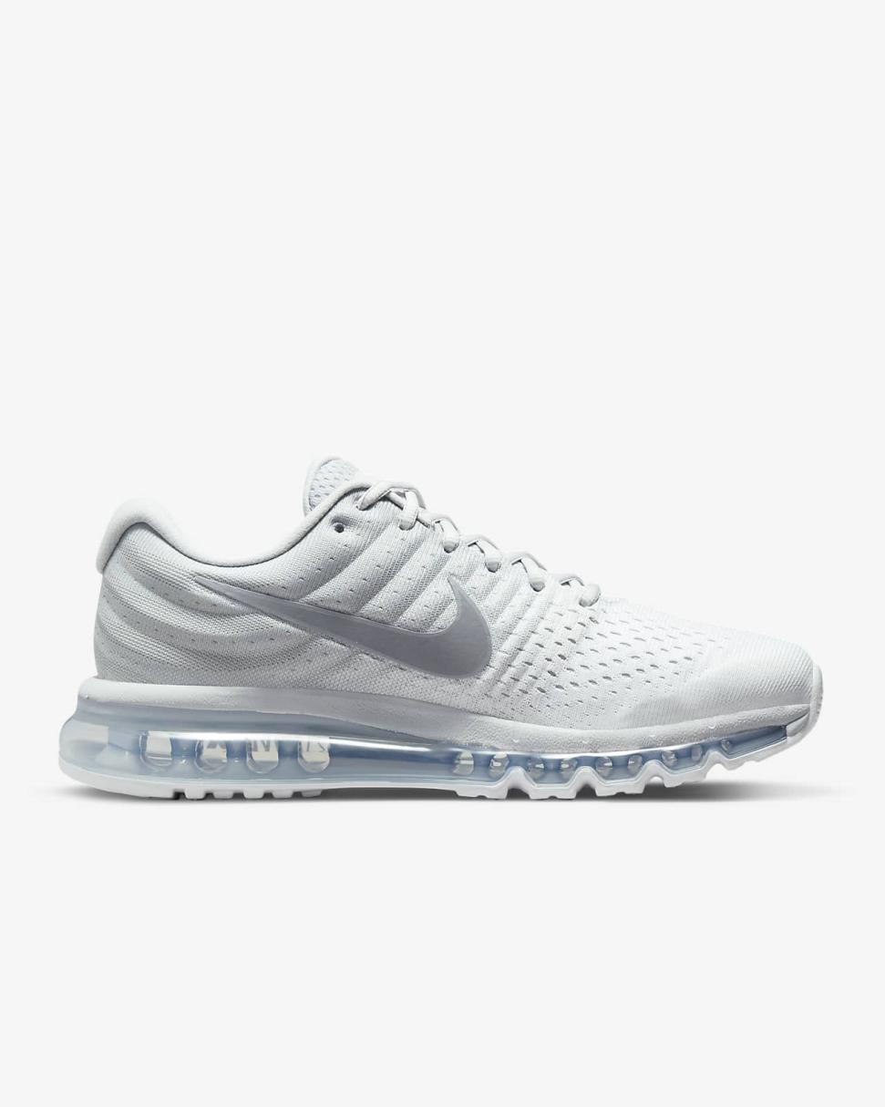 Nike Air Max 2017 Pure Platinum/White/Off White/Wolf Grey | Mens Nike Lifestyle